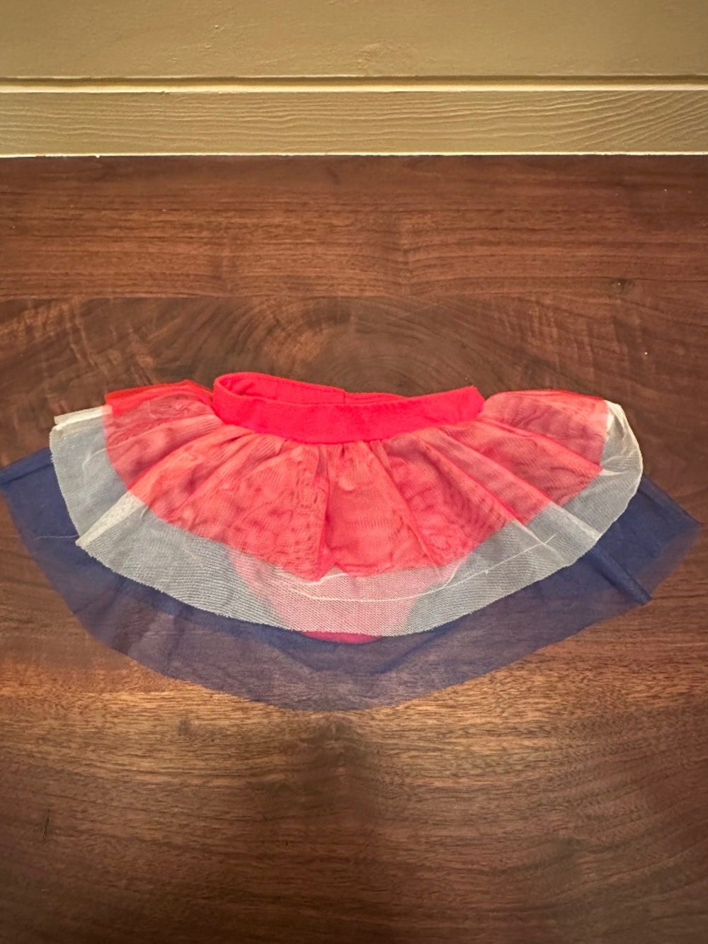Red white and blue skirt